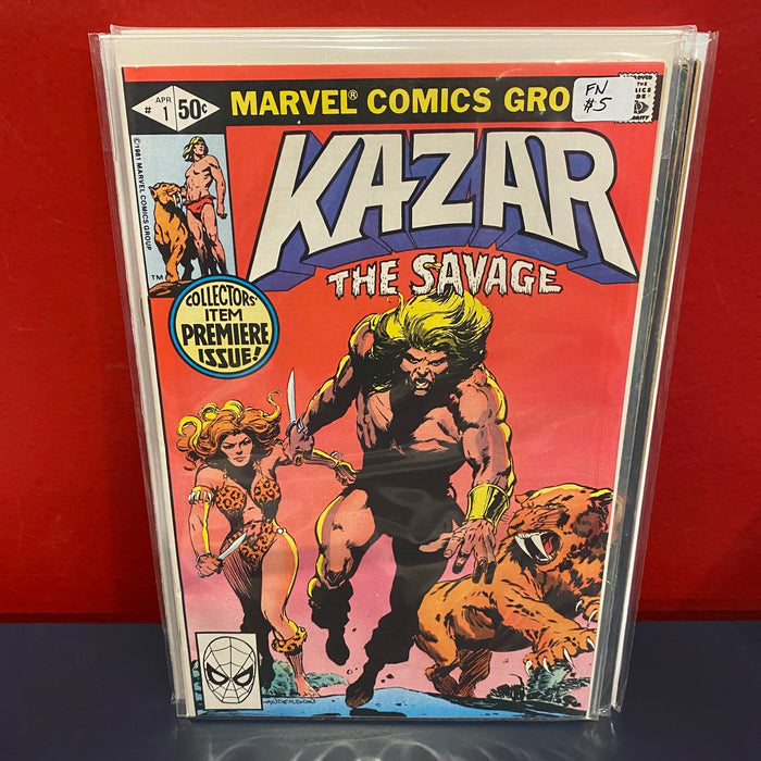 Ka-Zar, Vol. 3 #1 - FN