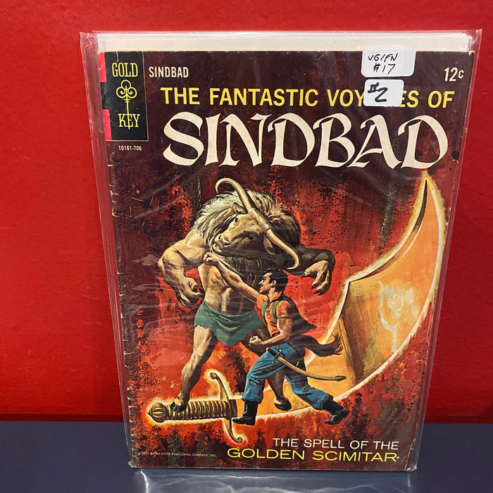 Fantastic Voyages of Sindbad #2 - VG/FN