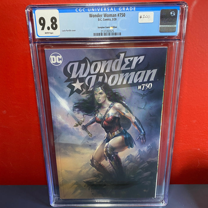 Wonder Woman, Vol. 5 #750 - Lucio Parrillo Variant - CGC 9.8