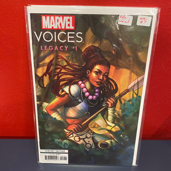 Marvel's Voices: Legacy #1 - Edge Variant - NM-