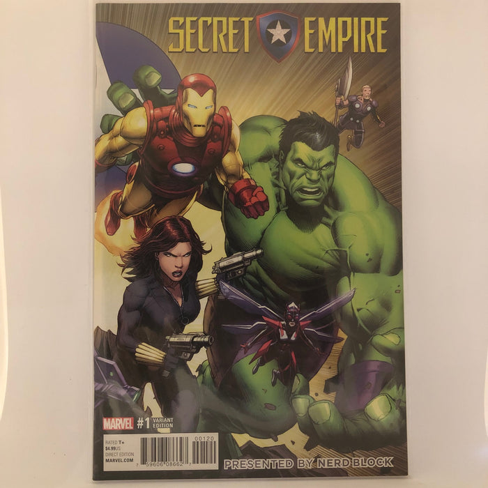 Secret Empire #1 - Nerd Block Exclusive Variant - NM+