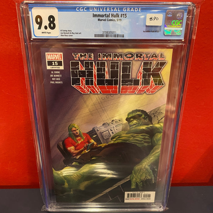 Immortal Hulk, The #15 - CGC 9.8