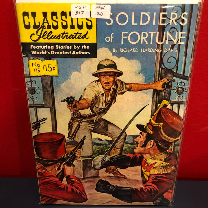 Classics Illustrated #119 HRN 120 - Soldiers of Fortune - VG+