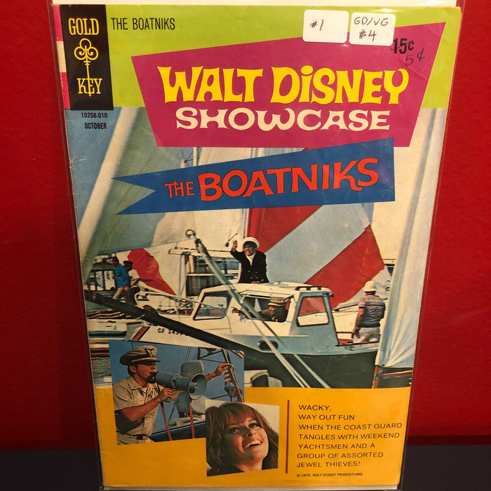 Walt Disney Showcase #1 - The Boatniks - GD/VG