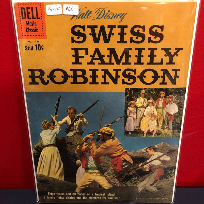 Four Color Series II #1156 - Swiss Family Robinson - FN/VF