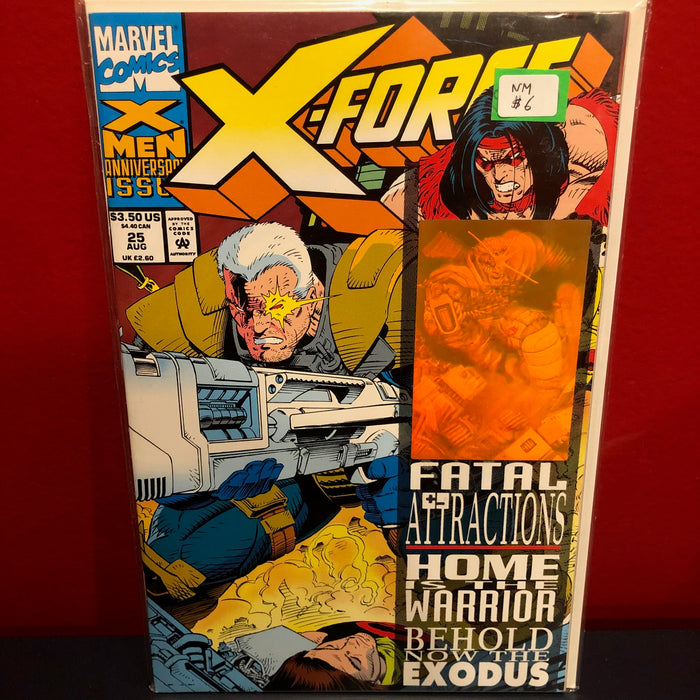 X-Force, Vol. 1 #25 - Cable Hologram - NM