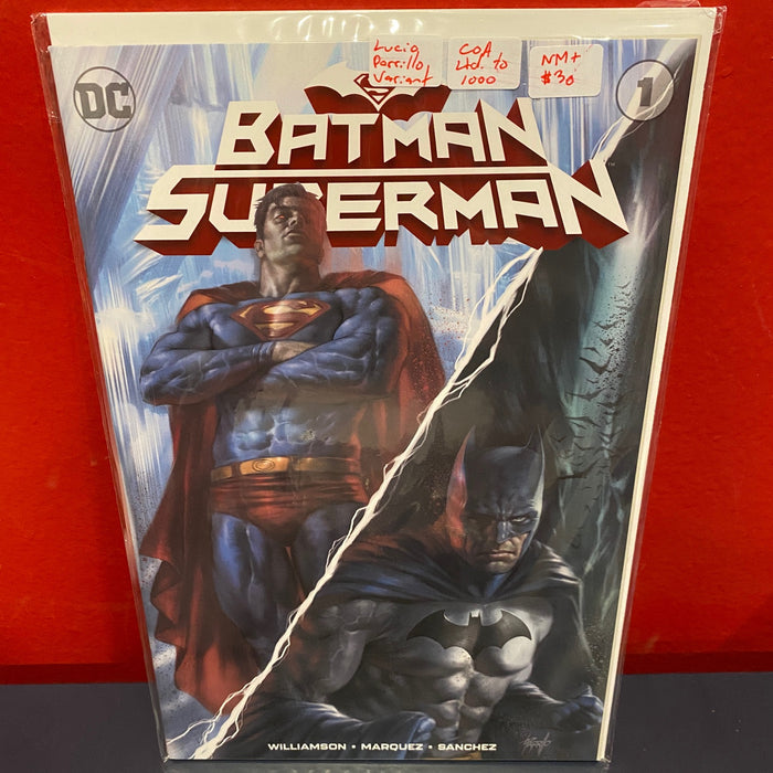 Batman / Superman, Vol. 2 #1 - Lucio Parrillo Variant Ltd to 1000 Copies - NM+