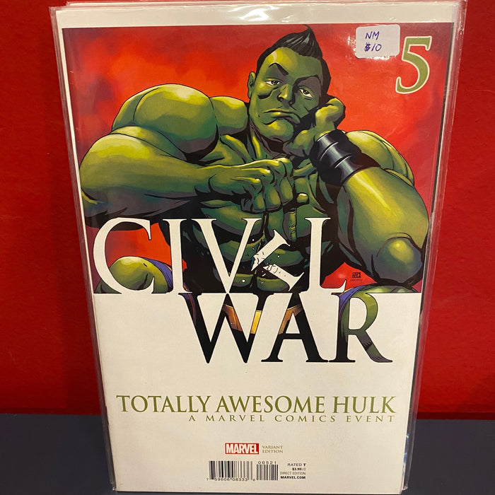 Totally Awesome Hulk #5 - Civil War Variant - NM