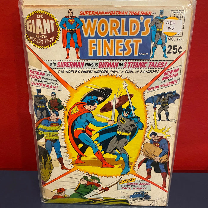World's Finest Comics #197 - GD-