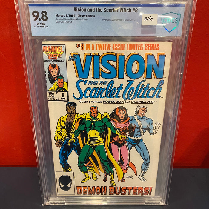 Vision and the Scarlet Witch, Vol. 2 #8 - CBCS 9.8 (Not CGC)