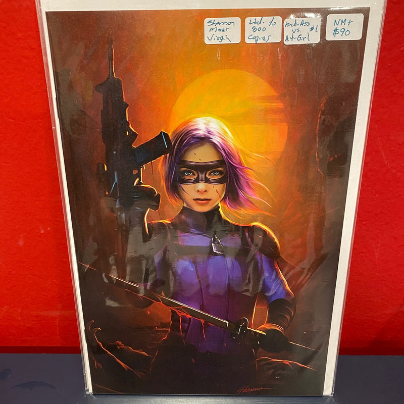 Kick-Ass vs Hit-Girl #1 - Shannon Maer Virgin Variant Ltd to 300 Copies - NM+