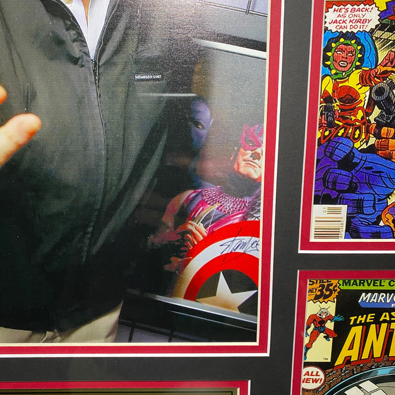 Framed Stan Lee Collage - 28" X 30"