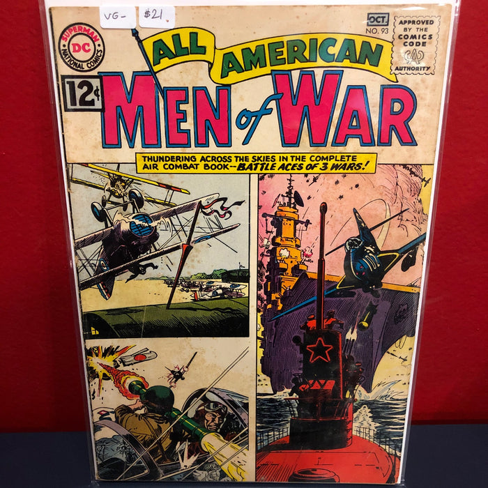 All-American Men of War #93 - VG-