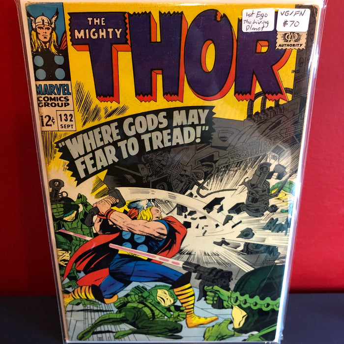 Thor, Vol. 1 #132 - 1st Ego the Living Planet - VG/FN