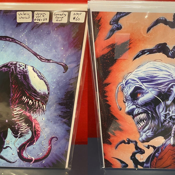 Venom, Vol. 4 #28 & #29 - Valerio Virgin Cover Set - NM+