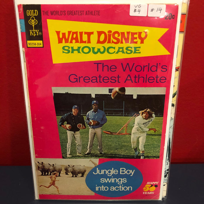 Walt Disney Showcase #14 - World's Greatest Athlete - VG