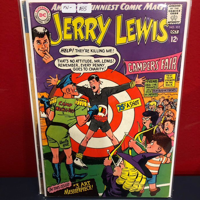 Adventures of Jerry Lewis #102 - FN-
