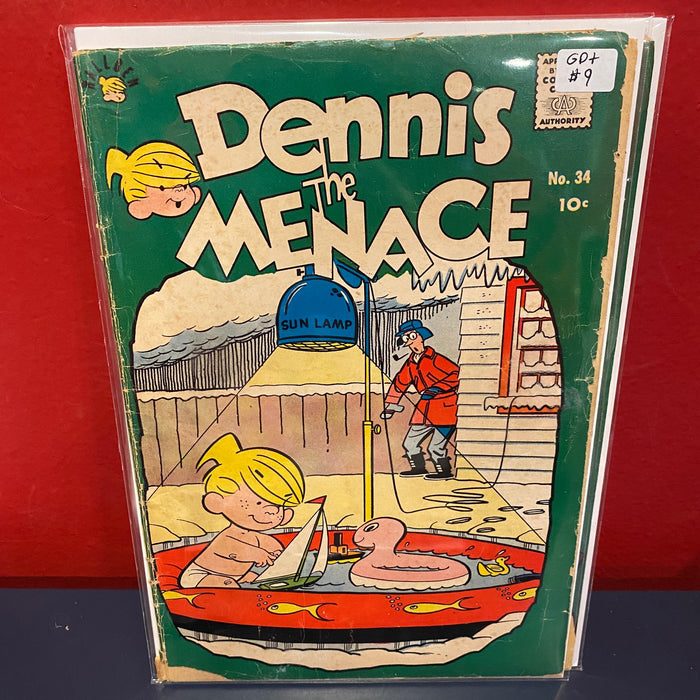 Dennis the Menace #34 - GD+