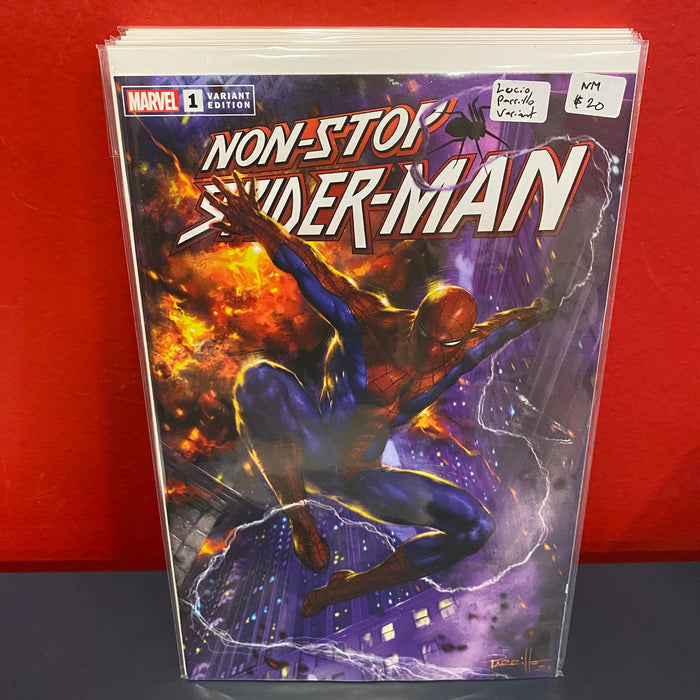 Non-Stop Spider-Man #1 - Lucio Parrillo Variant - NM