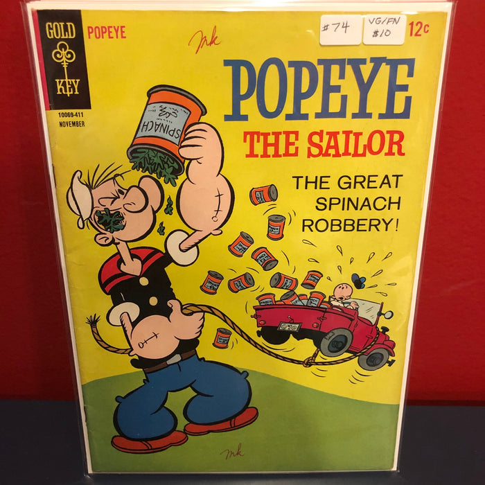 Popeye #74 - VG/FN