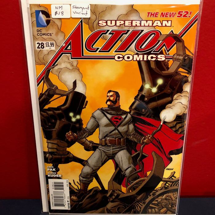 Action Comics Vol. 2 #28 - Steampunk Variant - NM