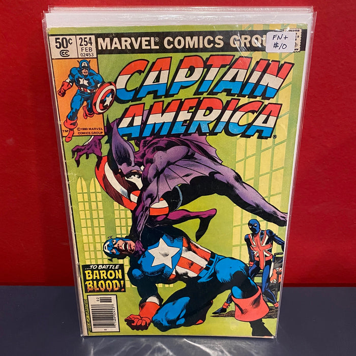 Captain America, Vol. 1 #254 - FN+