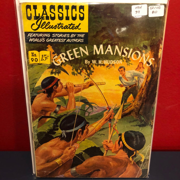 Classics Illustrated #90 HRN 89 - Green Mansions - GD/VG