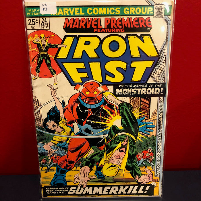 Marvel Premiere #24  - VG-