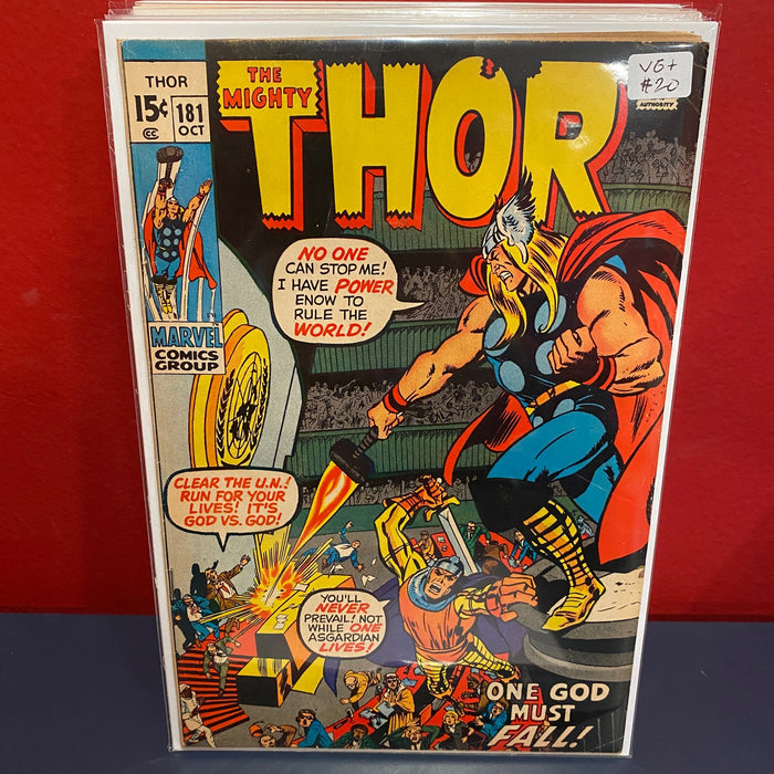 Thor, Vol. 1 #181 - VG+