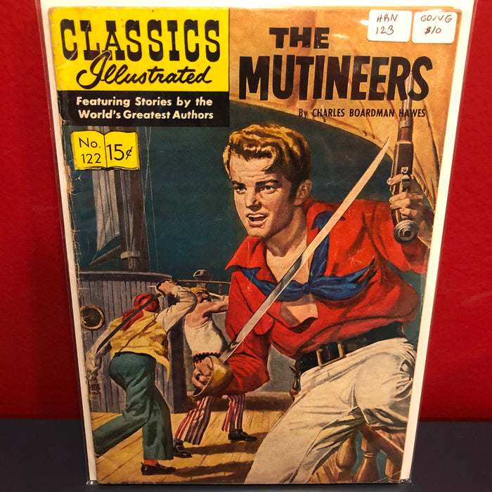 Classics Illustrated #122 HRN 123 - The Mutineers - GD/VG