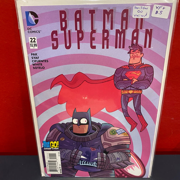Batman / Superman, Vol. 1 #22 - Teen Titans GO Variant - VF+