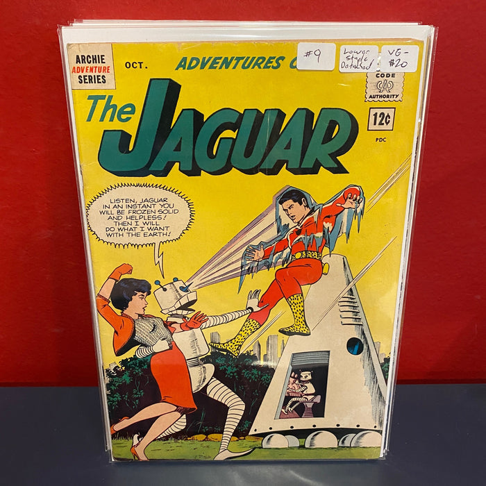 Adventures of the Jaguar #9 - VG-