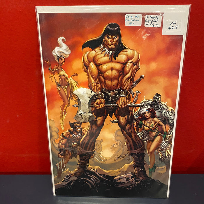Conan the Barbarian, Vol. 3 #1 - J Scott Campbell Virgin Variant - VF