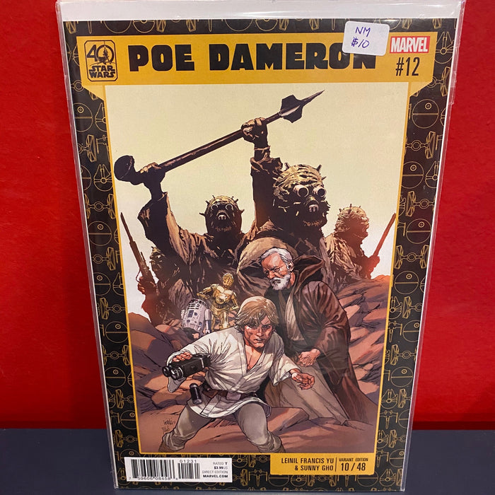 Star Wars: Poe Dameron #12 - 40th Anniversary Cover - NM