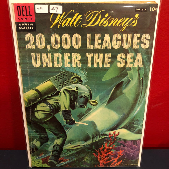 Four Color Series II #614 - 20,000 Leagues Under the Sea - VG-