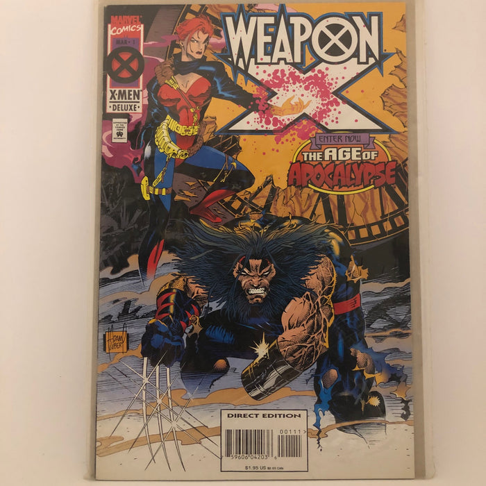 Weapon X, Vol. 1 #1 - VF/NM