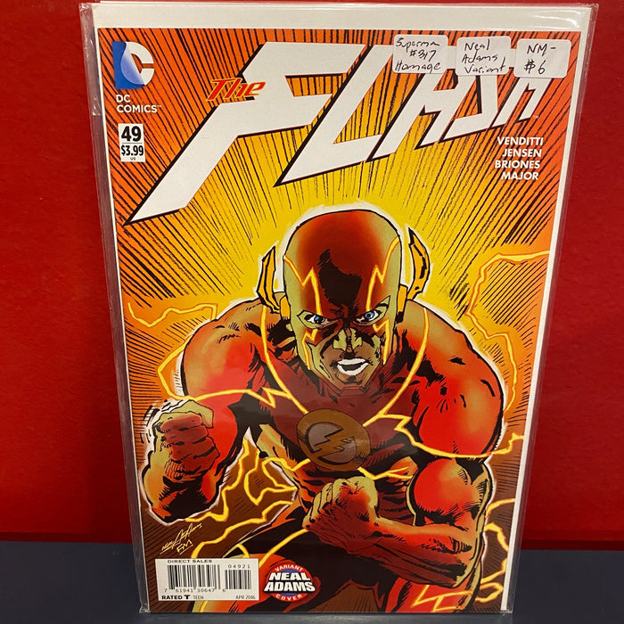 Flash, Vol. 4 #49 - Neal Adams Variant - NM-