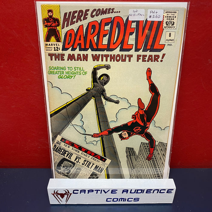 Daredevil, Vol. 1 #8 - 1st Stiltman - FN+