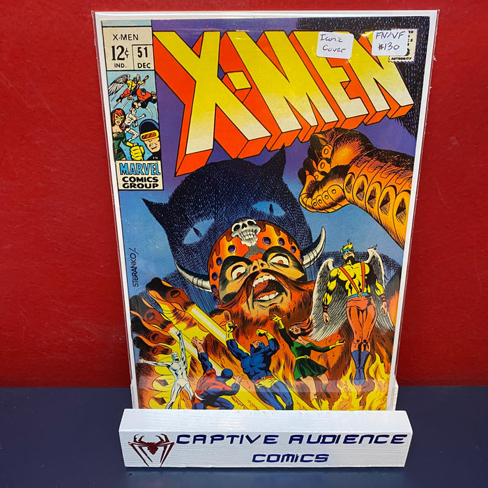 Uncanny X-Men, Vol. 1 #51 - Iconic Cover - FN/VF