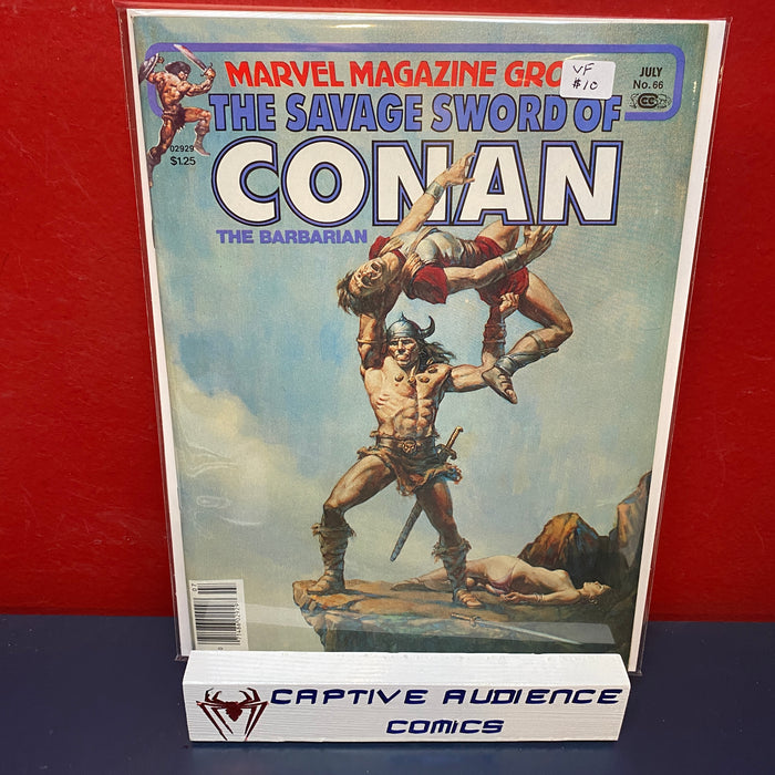 Savage Sword of Conan, The #66 - VF