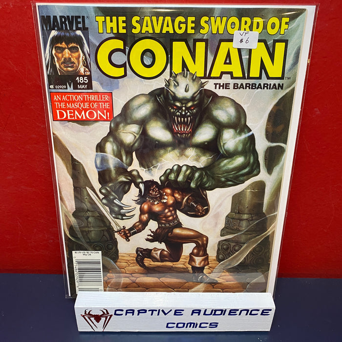 Savage Sword of Conan #185 - VF