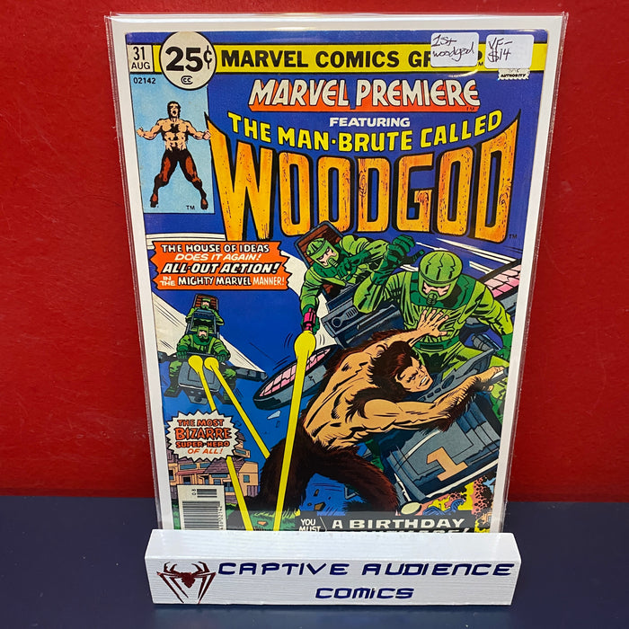Marvel Premiere #31 - 1st Woodgod - VF-