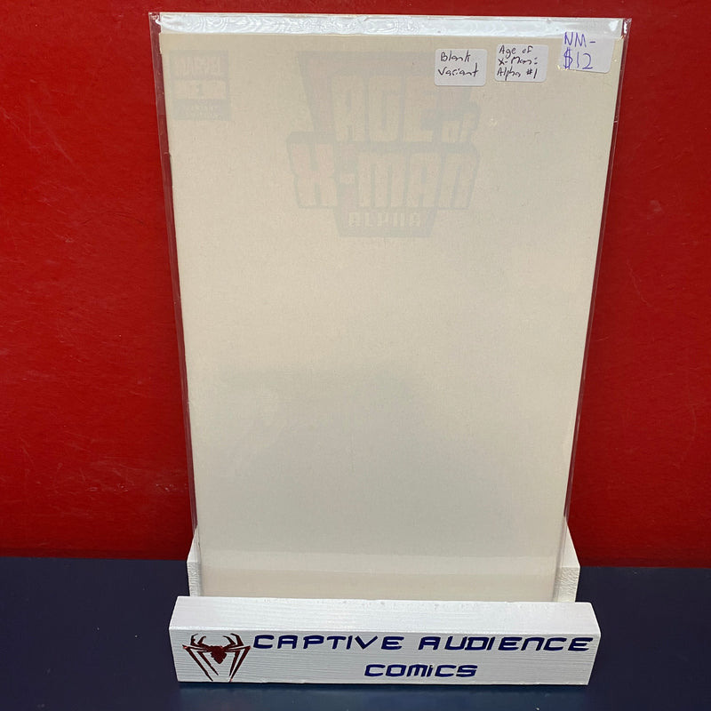 Age of X-Man: Alpha #1 - Blank Variant - NM-