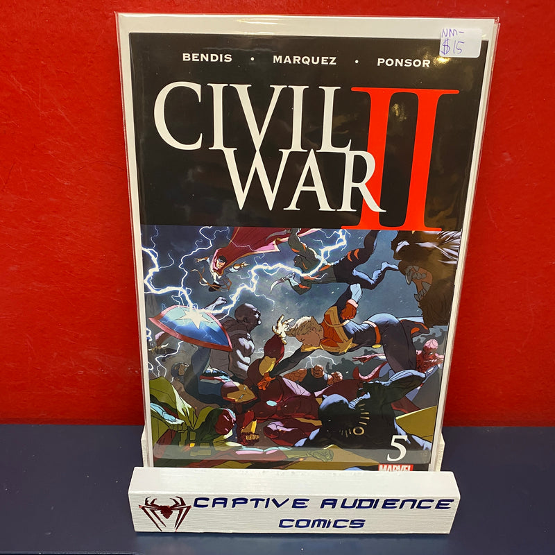 Civil War II #5 - NM-
