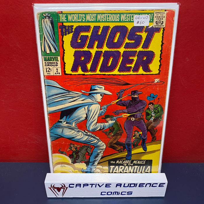 Ghost Rider, The #2 - GD/VG