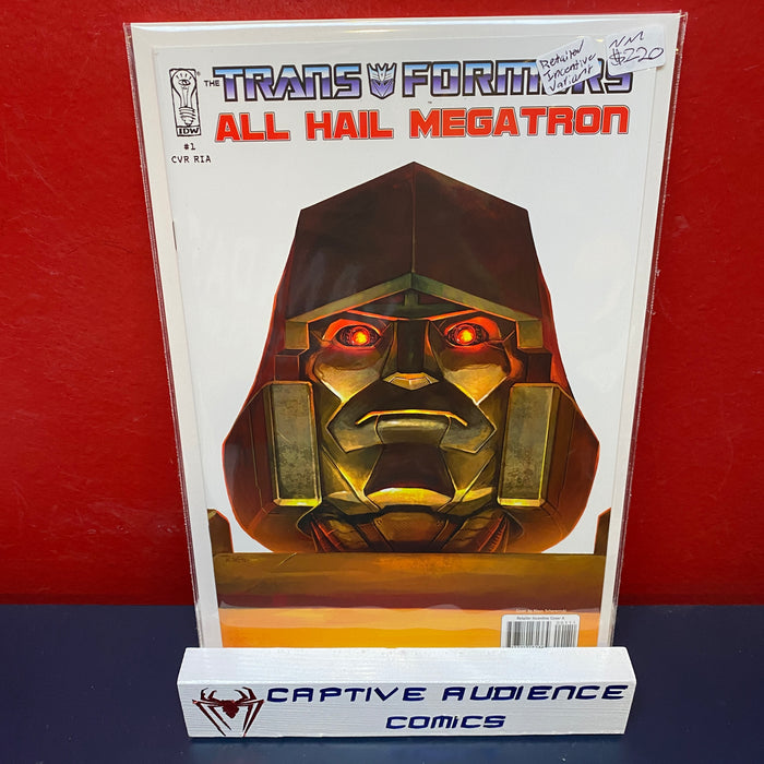 Transformers: All Hail Megatron, The #1 - Retailer Incentive Variant - NM