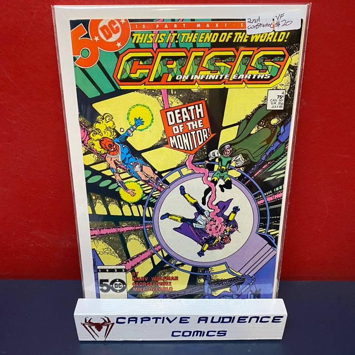 Crisis On Infinite Earths #4 - 2nd Constantine - VF