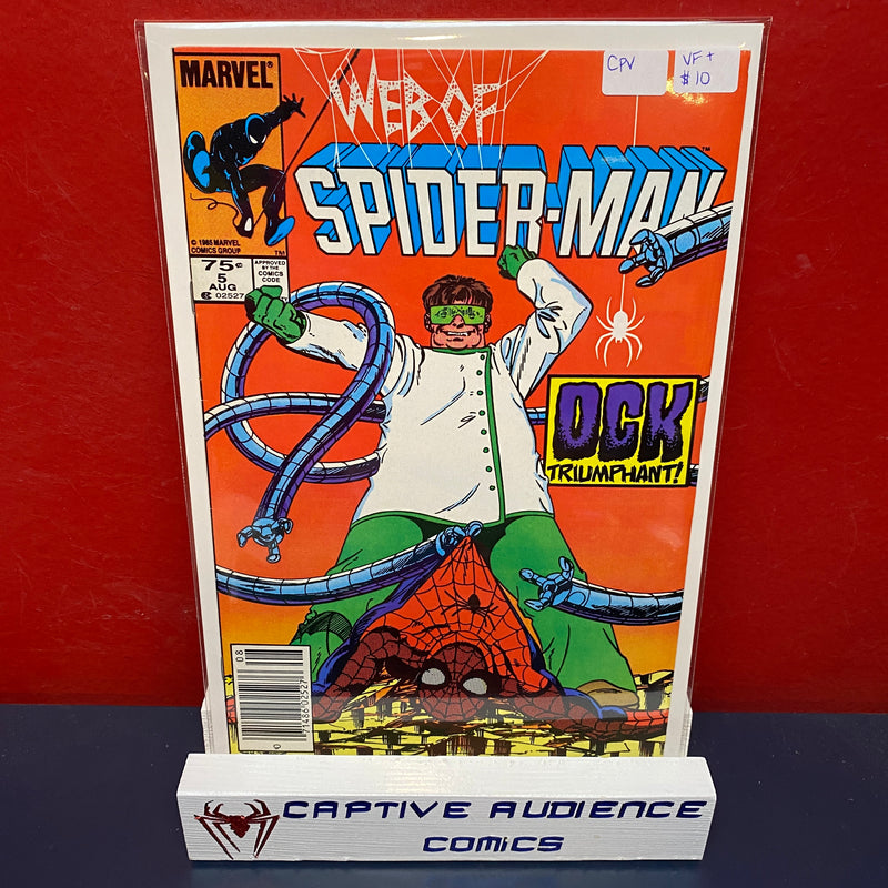 Web of Spider-Man, Vol. 1 #5 - CPV - VF+
