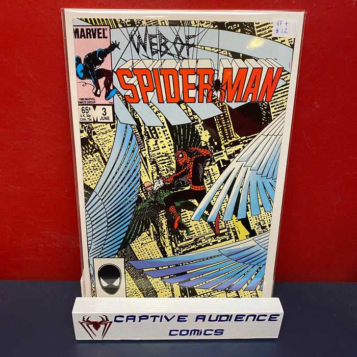 Web of Spider-Man, Vol. 1 #3 - VF+