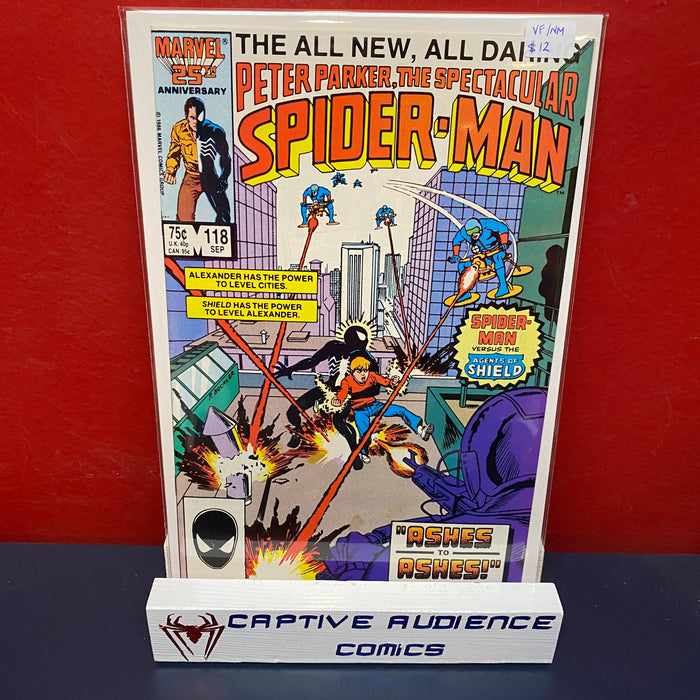 Spectacular Spider-Man, The Vol. 1 #118 - VF/NM